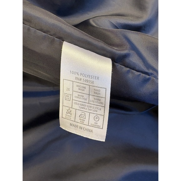 Nomad by Craft & Flow Men's Quilted Puffer Jacket - XL - Navy with Plaid Accents - Picture 4 of 10